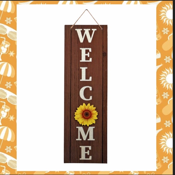 COPY - Spring Fling Hanging Welcome Signs, 19inx5.875 in. - Picture 10 of 16
